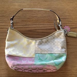 Multi-colored Coach Purse